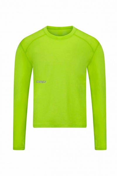 Běžecké tričko MERINO s dlouhým rukávem