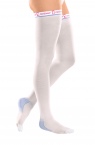 mediven thrombexin 18 – stehenní punčochy se samodržicím silikonovým lemem a s protiskluzovou chodidlovou částí